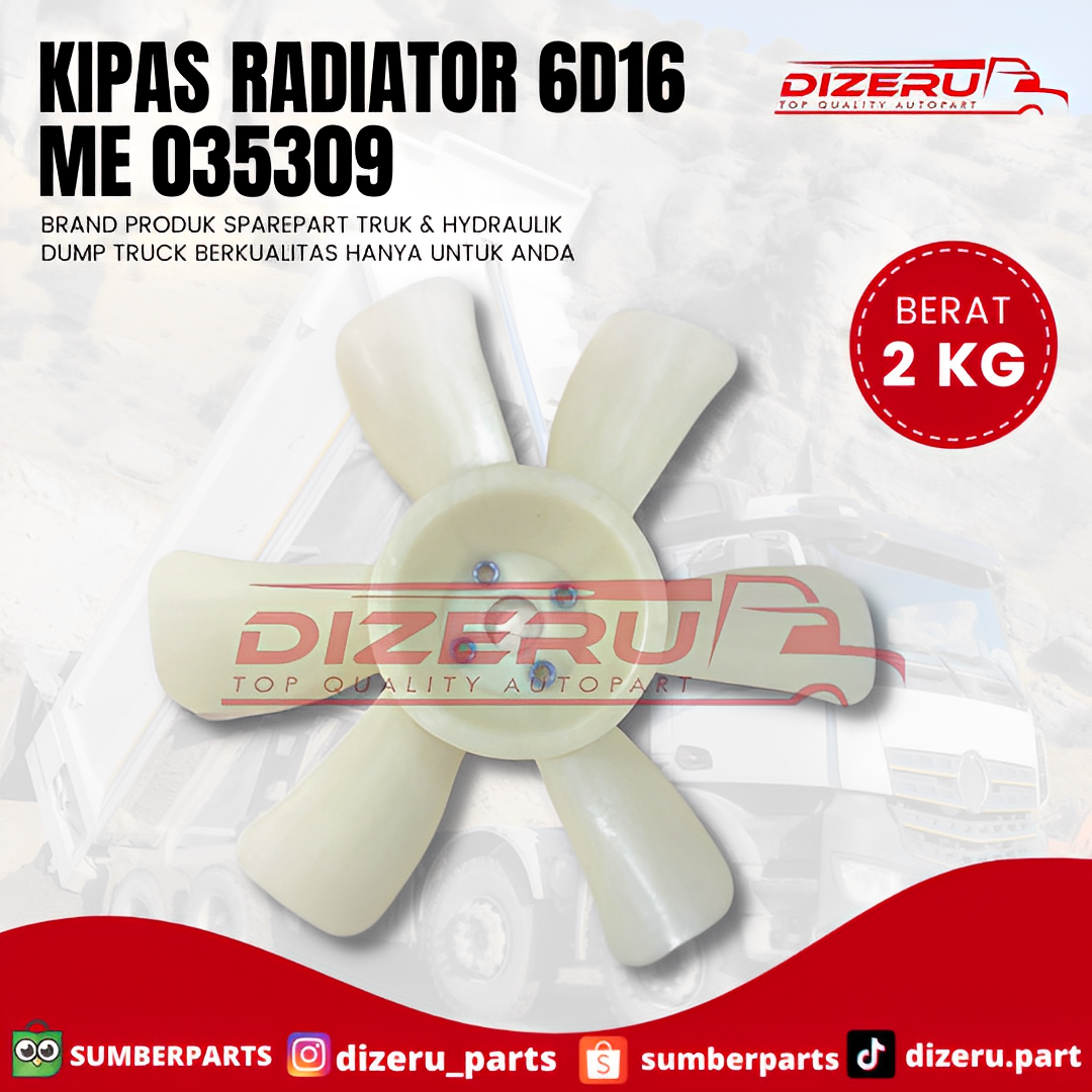 Kipas Radiator 6D16 ME 035309